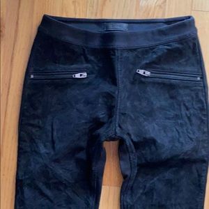 Black BlankNYC Suede pants